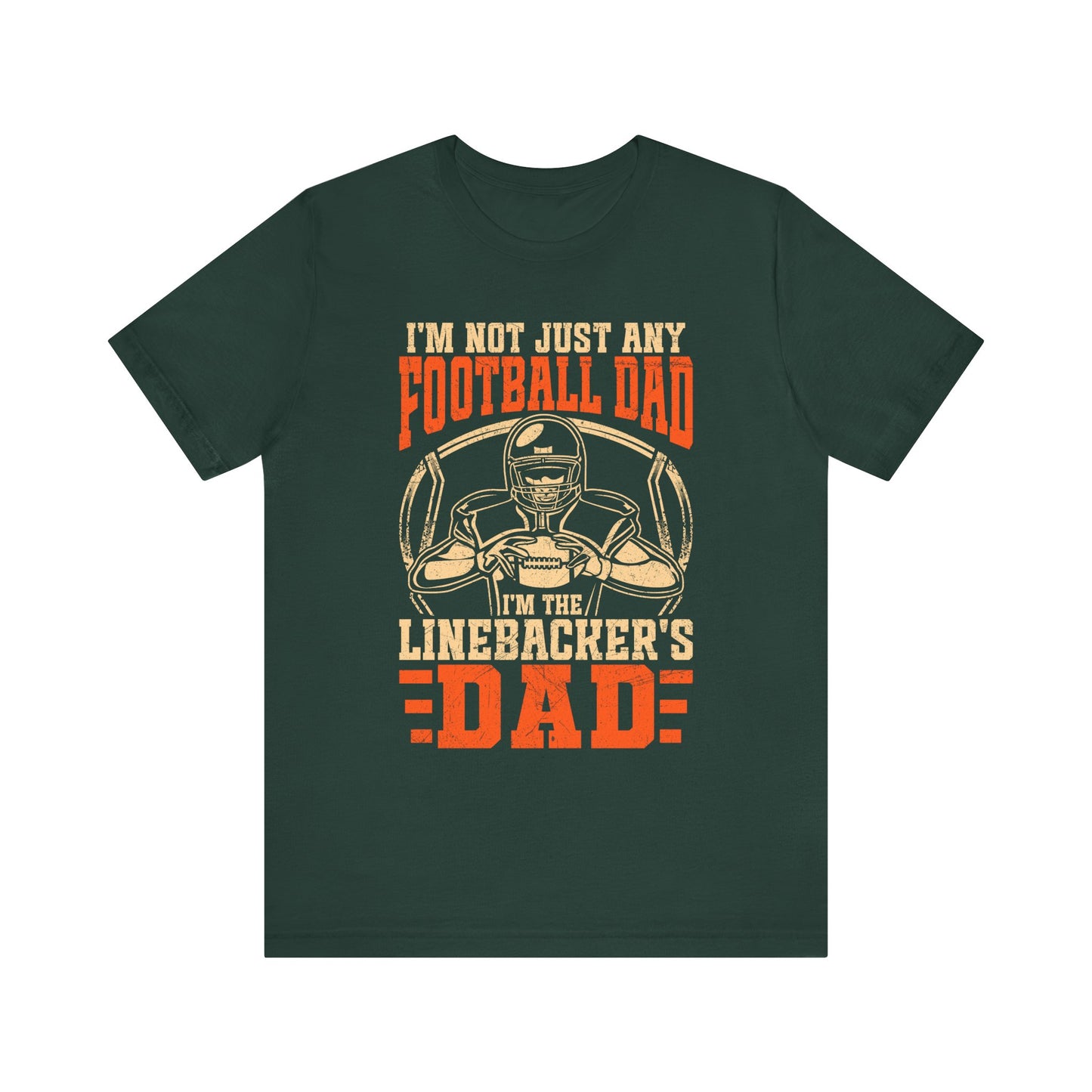 Linebacker’s Dad Football T-Shirt
