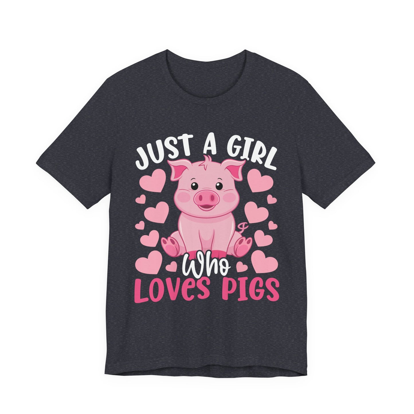 Just a Girl Who Loves Pigs T-Shirt