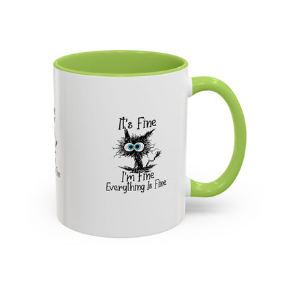 It’s Fine I’m Fine Everything Is Fine Coffee Mug