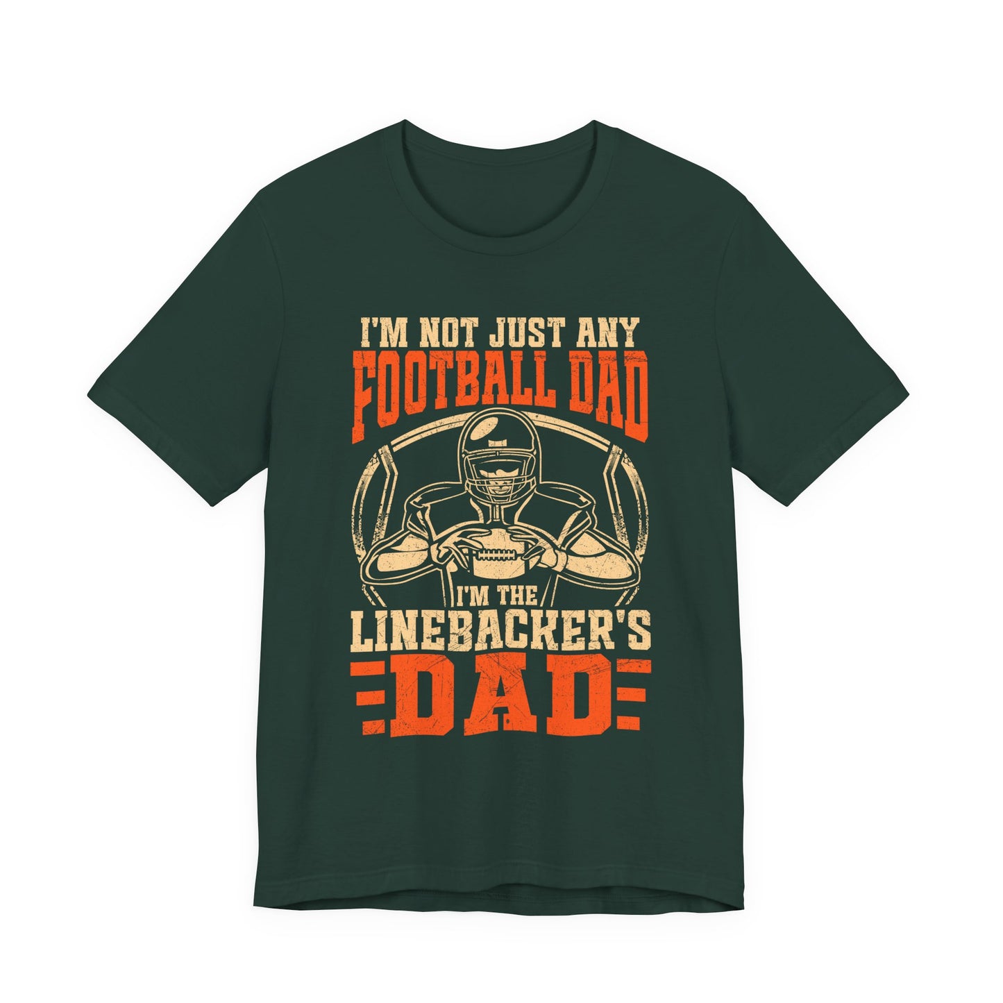 Linebacker’s Dad Football T-Shirt