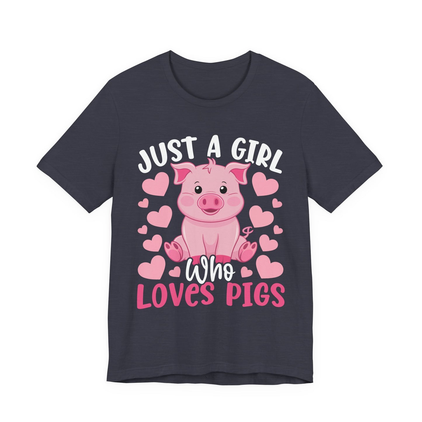 Just a Girl Who Loves Pigs T-Shirt