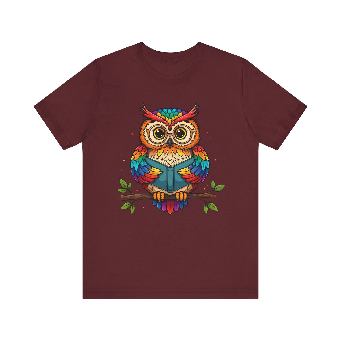 Colorful Owl Graphic Tee