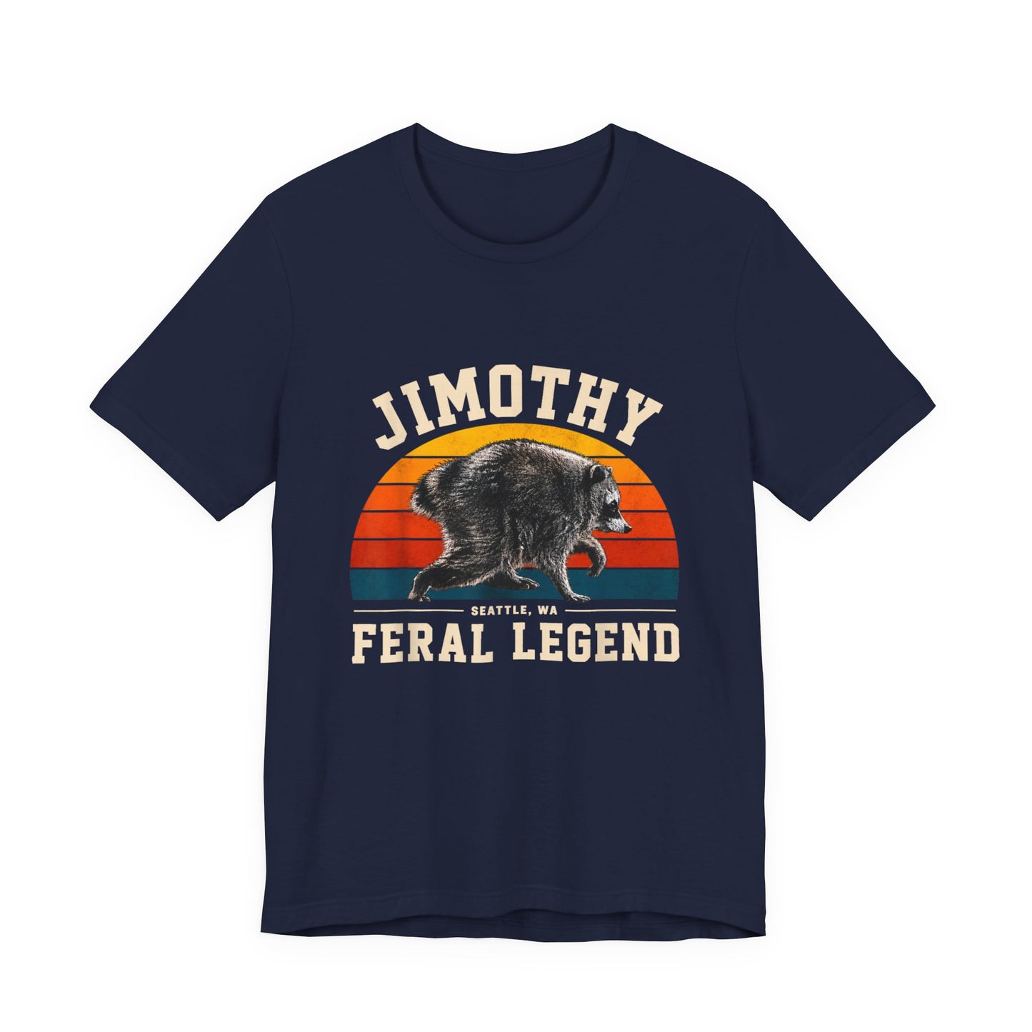 Jimothy Feral Legend Raccoon T‑Shirt