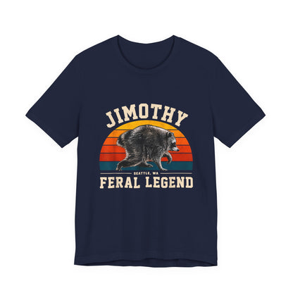 Jimothy Feral Legend Raccoon T‑Shirt