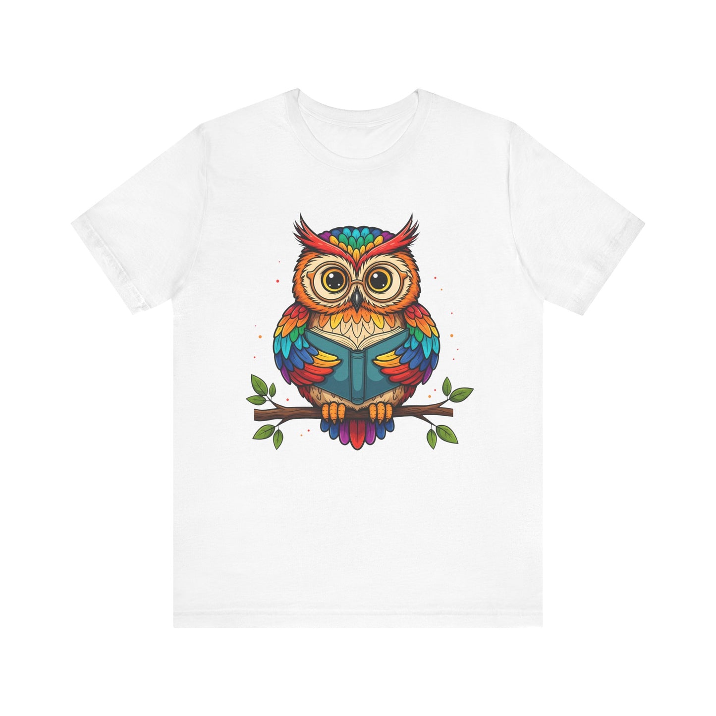 Colorful Owl Graphic Tee