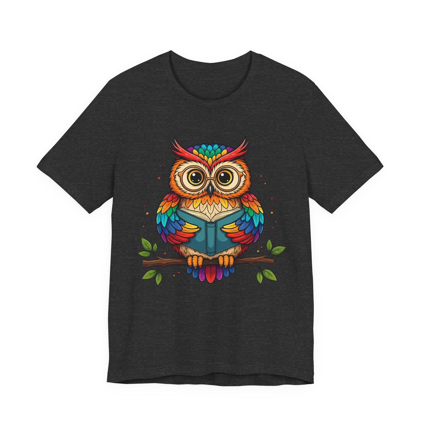Colorful Owl Graphic Tee