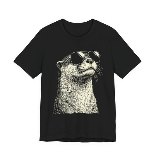 Fun Otter T‑Shirt for Wildlife Lovers