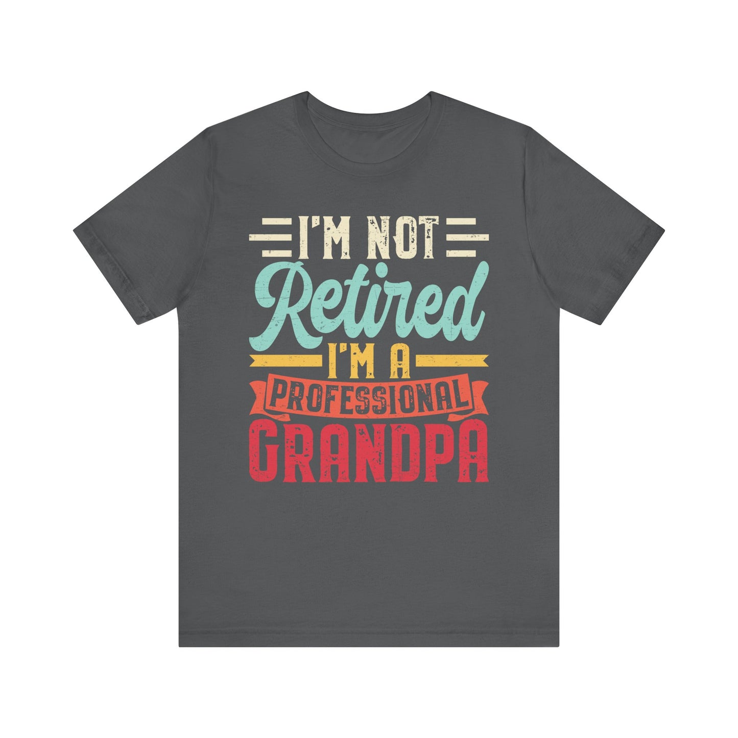 Professional Grandpa Unisex Tee Shirt