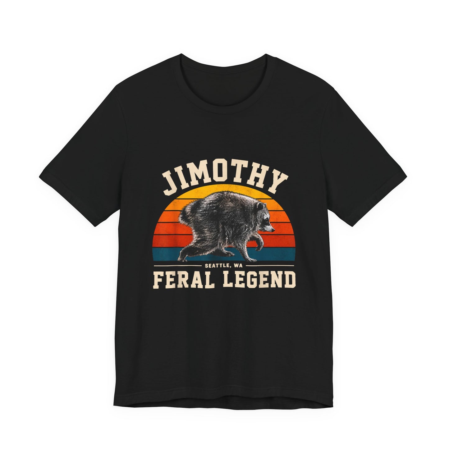 Jimothy Feral Legend Raccoon T‑Shirt