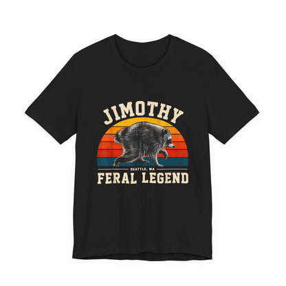 Jimothy Feral Legend Raccoon T‑Shirt