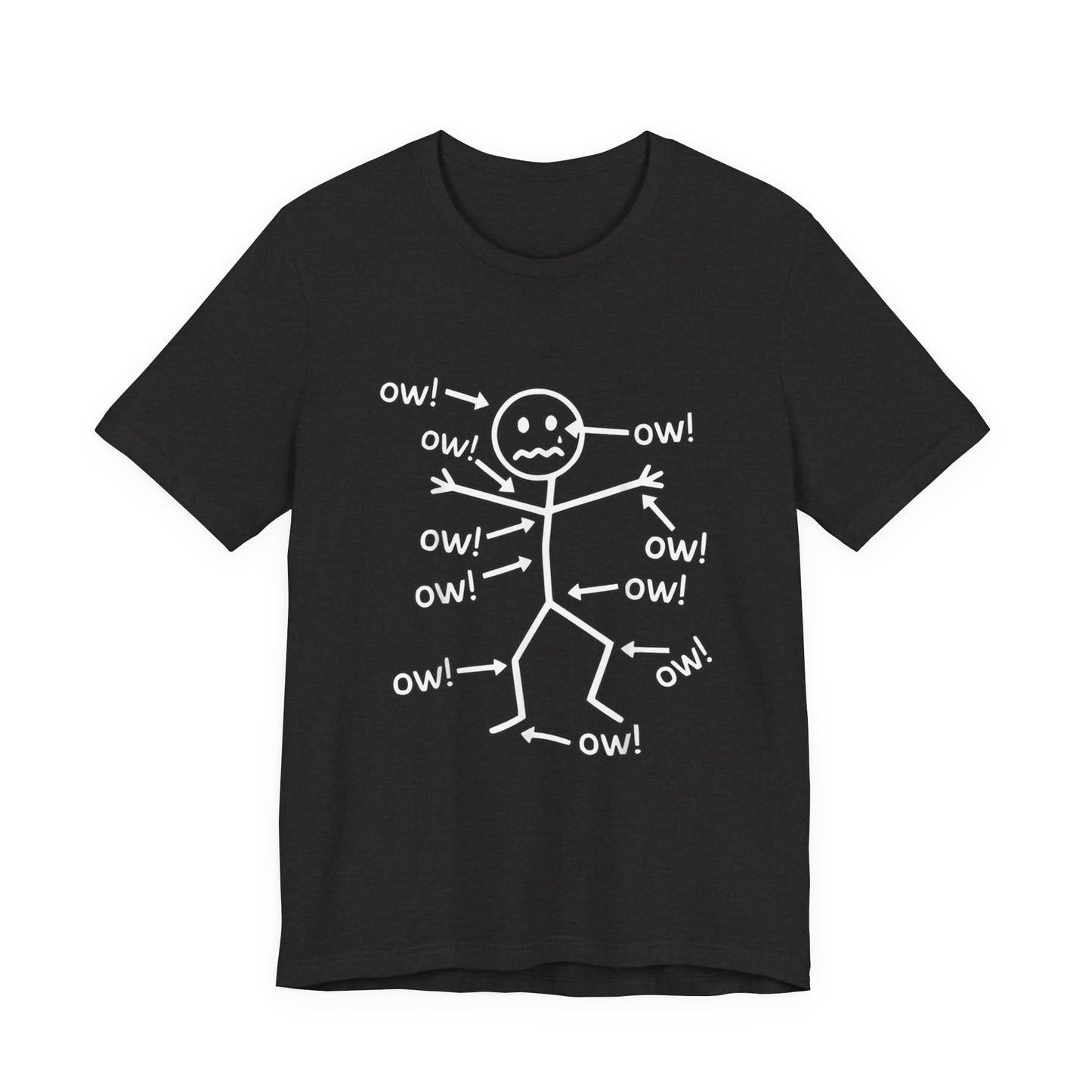 Ow! Stick Figure T-Shirt