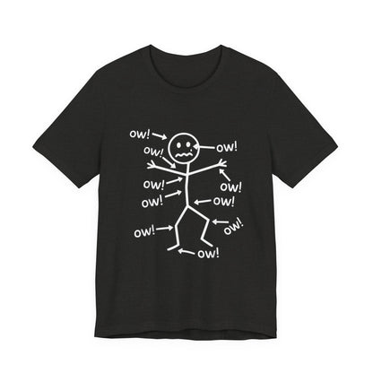 Ow! Stick Figure T-Shirt