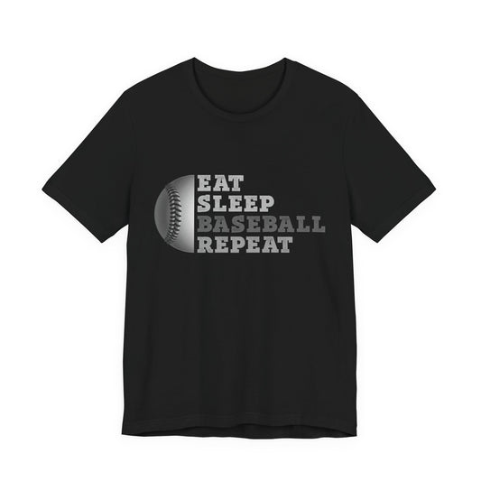 Eat Sleep Baseball Repeat T-Shirt