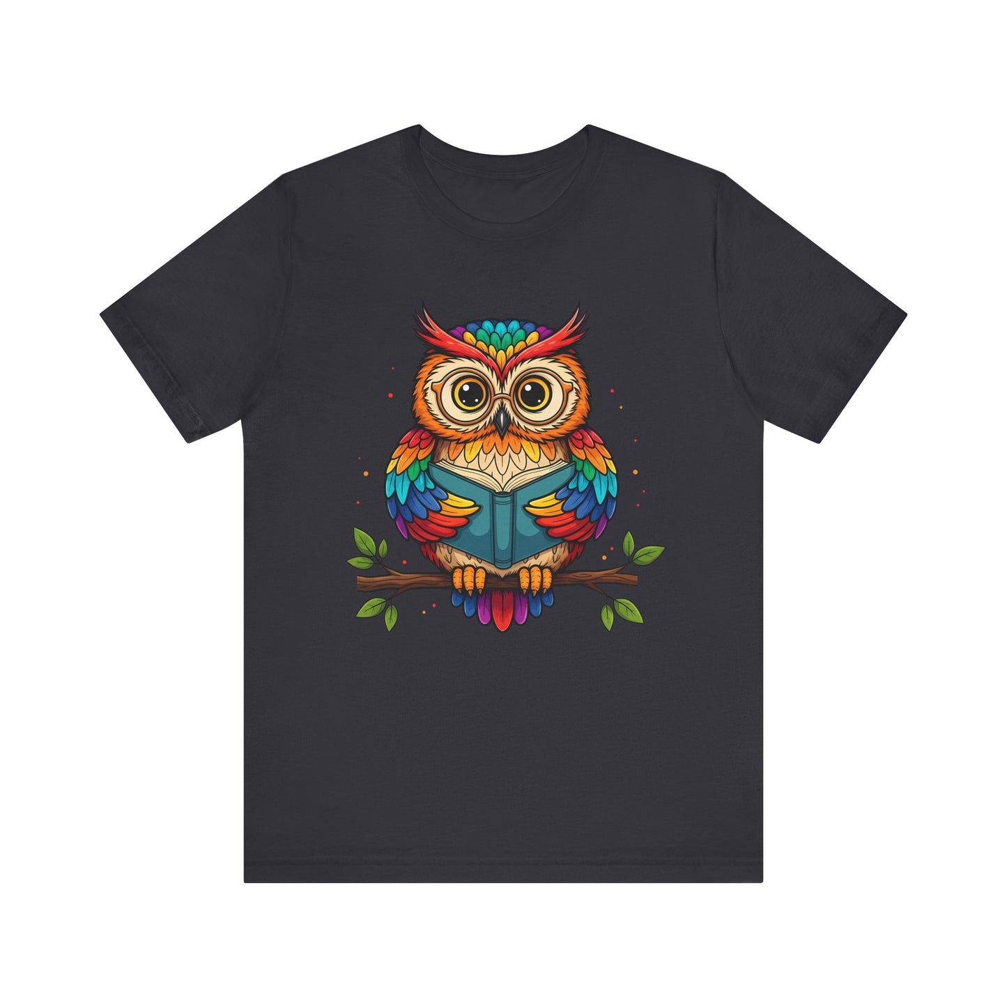 Colorful Owl Graphic Tee