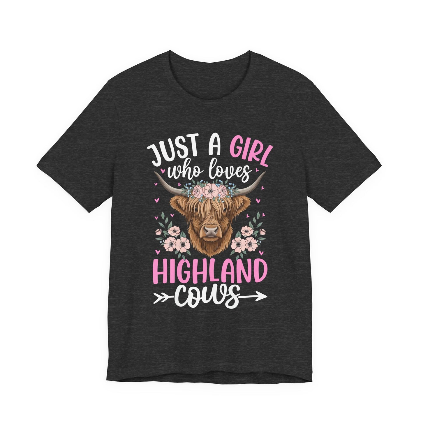Just A Girl Who Loves Highland Cows T-Shirt