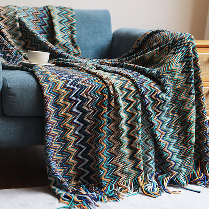 Sofa Knitted Blanket Cover